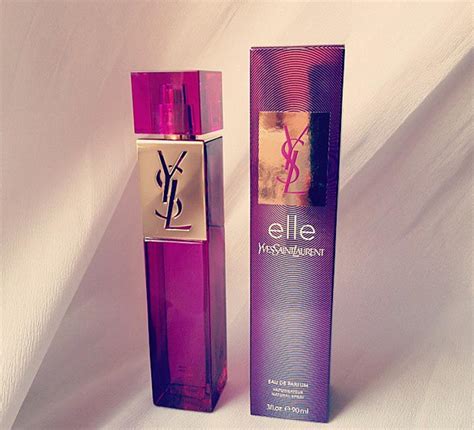 elle yves saint laurent piramide olfattiva|elle saint laurent perfume.